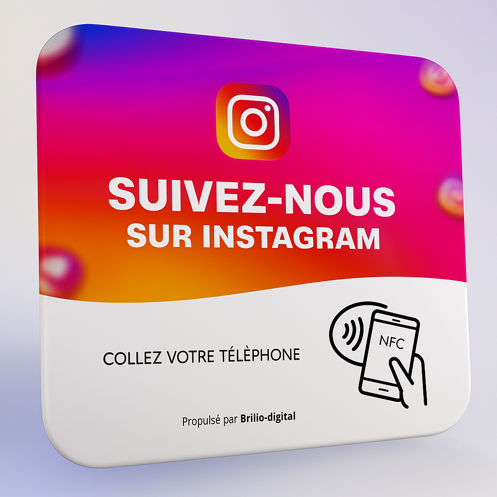 Plaque Instagram