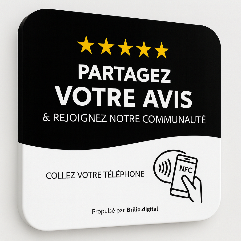 Plaque NFC Multi-liens