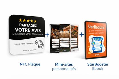 Plaque NFC Multi-liens