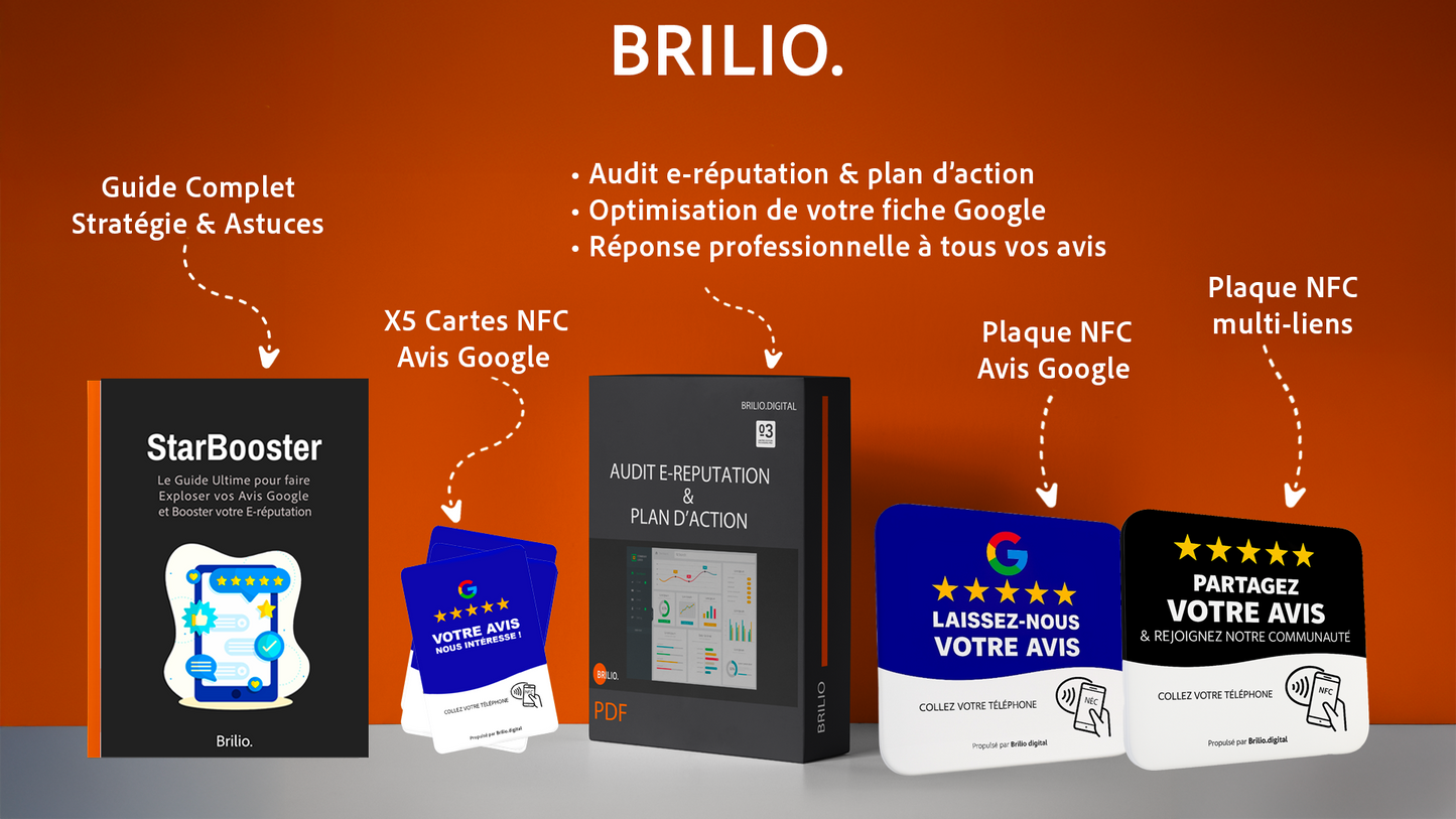 La Brilio Box - La solution complète pour votre e-réputation